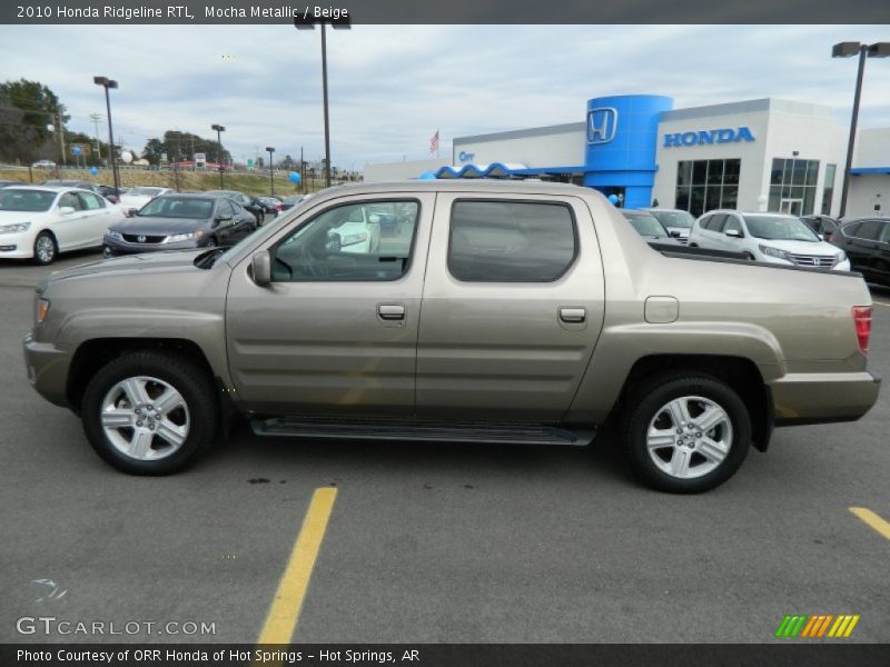 Mocha Metallic / Beige 2010 Honda Ridgeline RTL