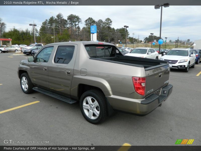 Mocha Metallic / Beige 2010 Honda Ridgeline RTL