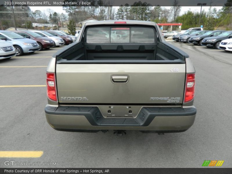 Mocha Metallic / Beige 2010 Honda Ridgeline RTL