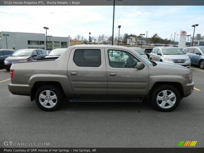 Mocha Metallic / Beige 2010 Honda Ridgeline RTL