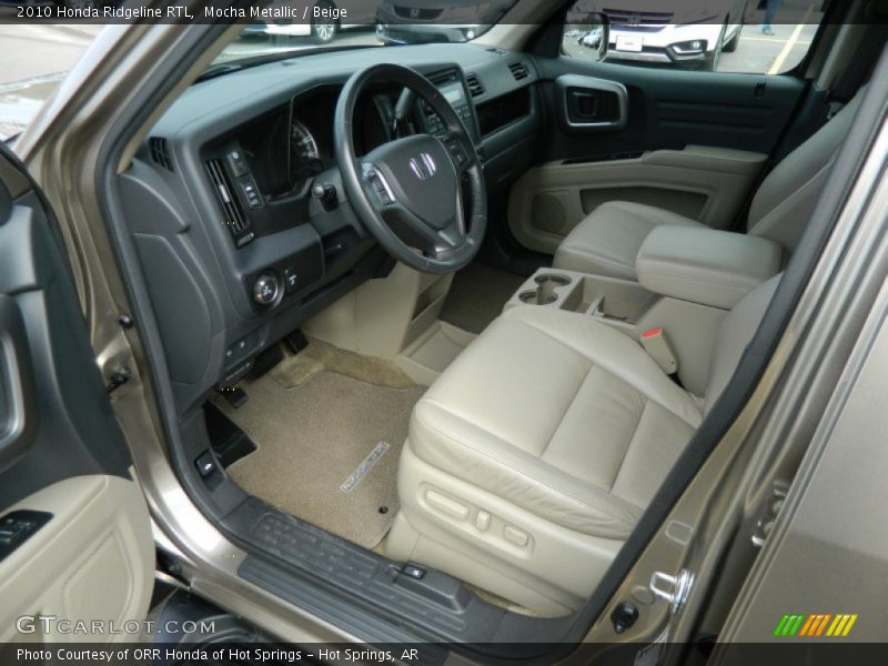 Beige Interior - 2010 Ridgeline RTL 
