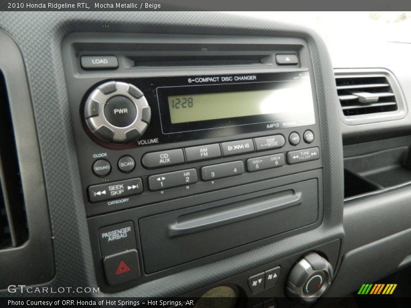 Audio System of 2010 Ridgeline RTL