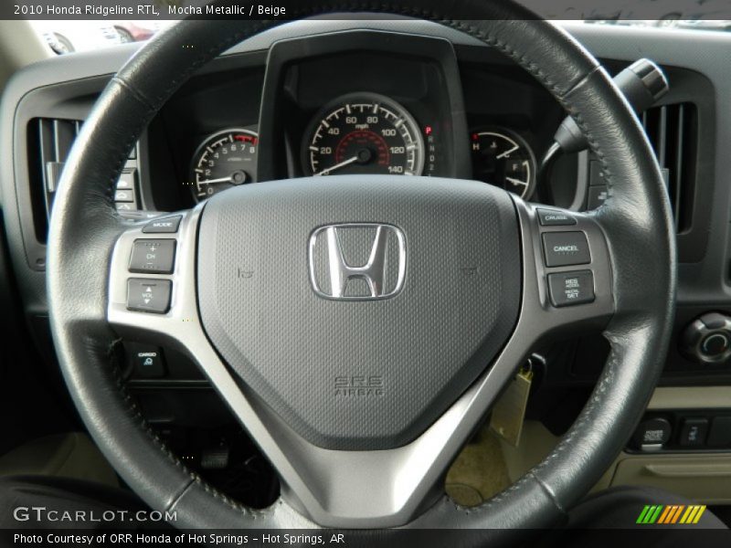  2010 Ridgeline RTL Steering Wheel