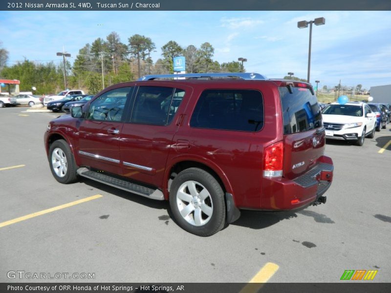 Tuscan Sun / Charcoal 2012 Nissan Armada SL 4WD