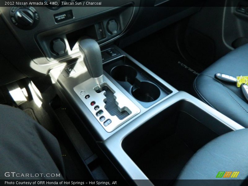 Tuscan Sun / Charcoal 2012 Nissan Armada SL 4WD