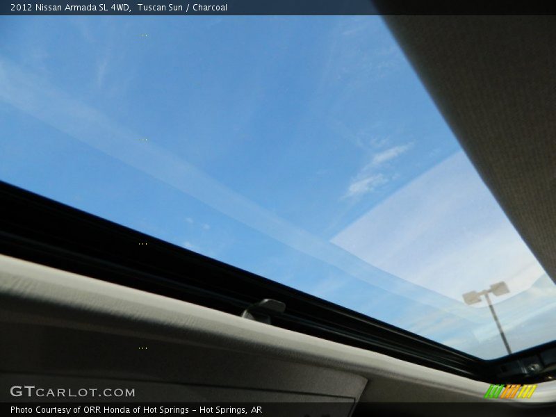 Tuscan Sun / Charcoal 2012 Nissan Armada SL 4WD