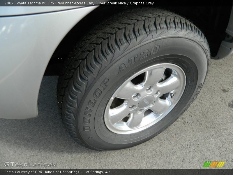 Silver Streak Mica / Graphite Gray 2007 Toyota Tacoma V6 SR5 PreRunner Access Cab