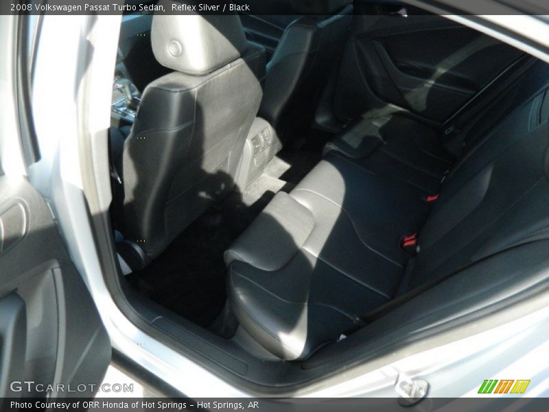 Reflex Silver / Black 2008 Volkswagen Passat Turbo Sedan