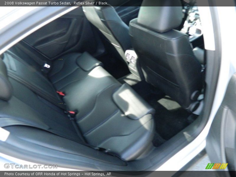 Reflex Silver / Black 2008 Volkswagen Passat Turbo Sedan