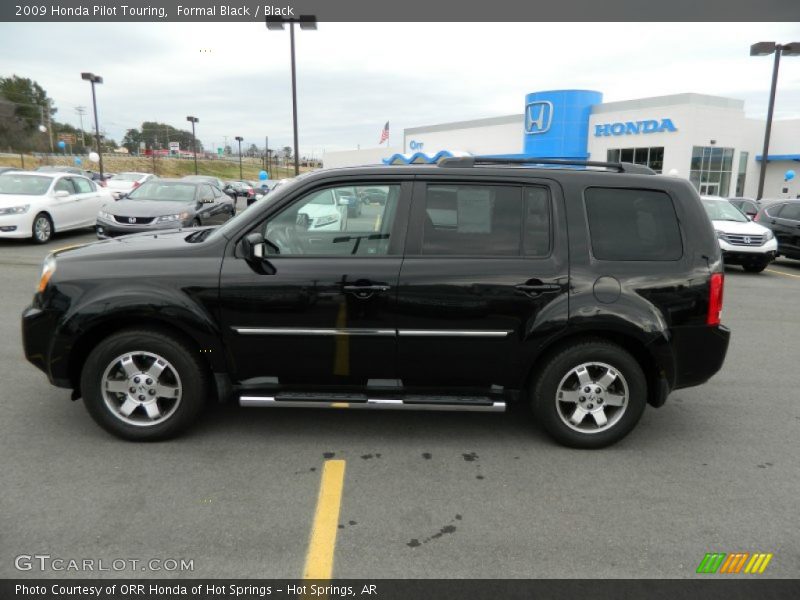 Formal Black / Black 2009 Honda Pilot Touring