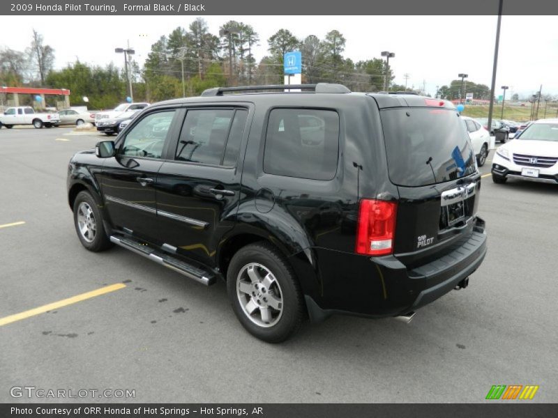 Formal Black / Black 2009 Honda Pilot Touring