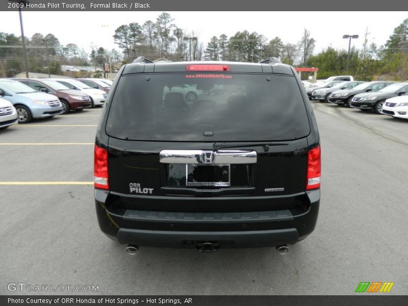 Formal Black / Black 2009 Honda Pilot Touring