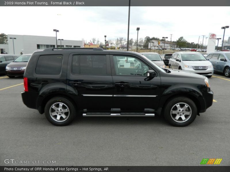 Formal Black / Black 2009 Honda Pilot Touring