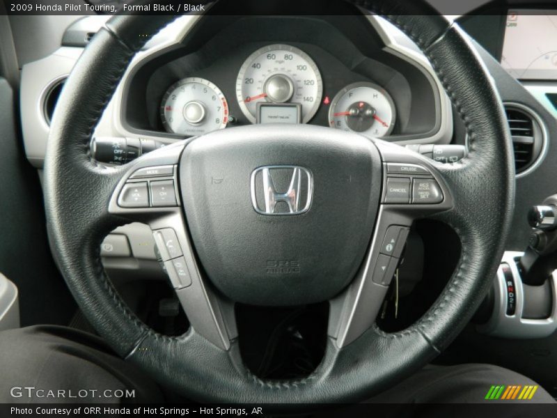 Formal Black / Black 2009 Honda Pilot Touring