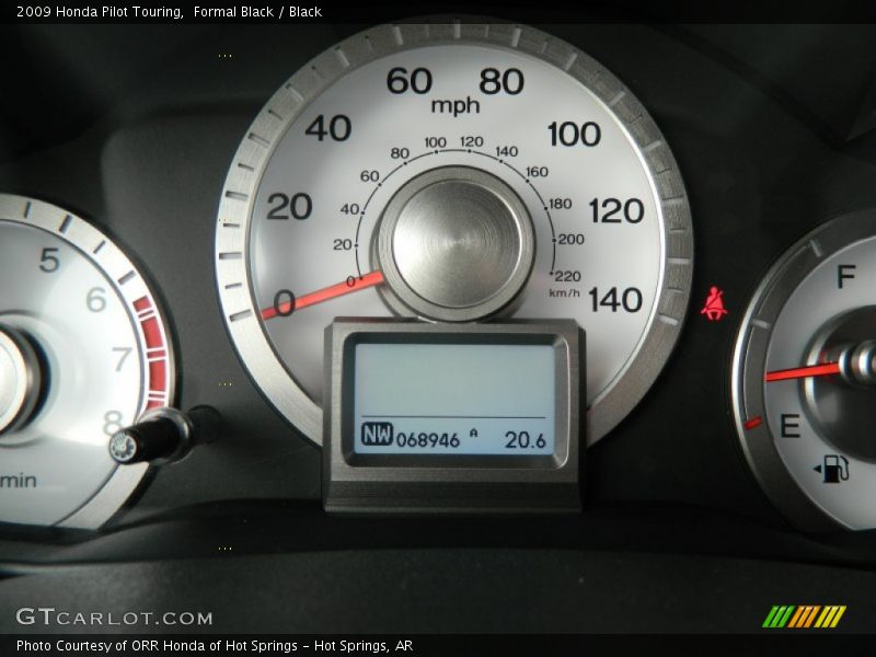 Formal Black / Black 2009 Honda Pilot Touring