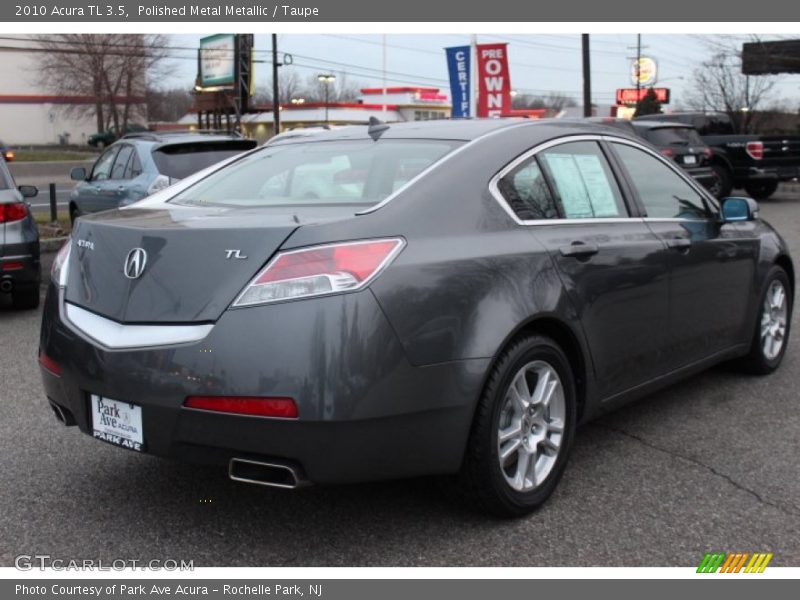 Polished Metal Metallic / Taupe 2010 Acura TL 3.5