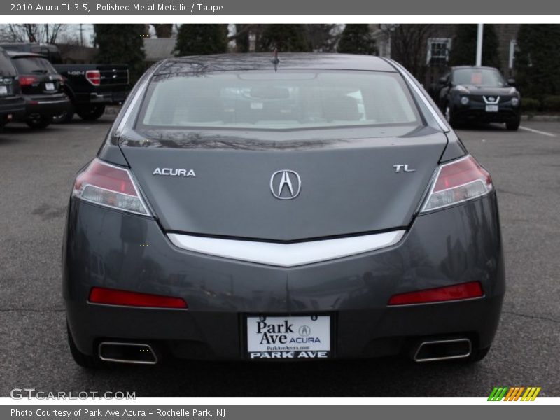 Polished Metal Metallic / Taupe 2010 Acura TL 3.5