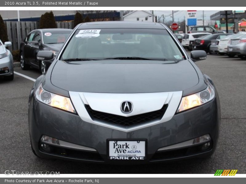 Polished Metal Metallic / Taupe 2010 Acura TL 3.5