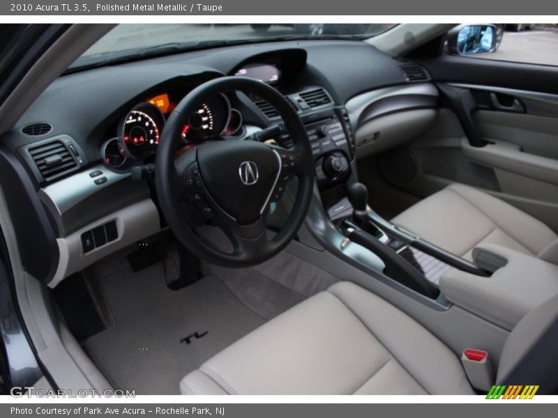 Polished Metal Metallic / Taupe 2010 Acura TL 3.5