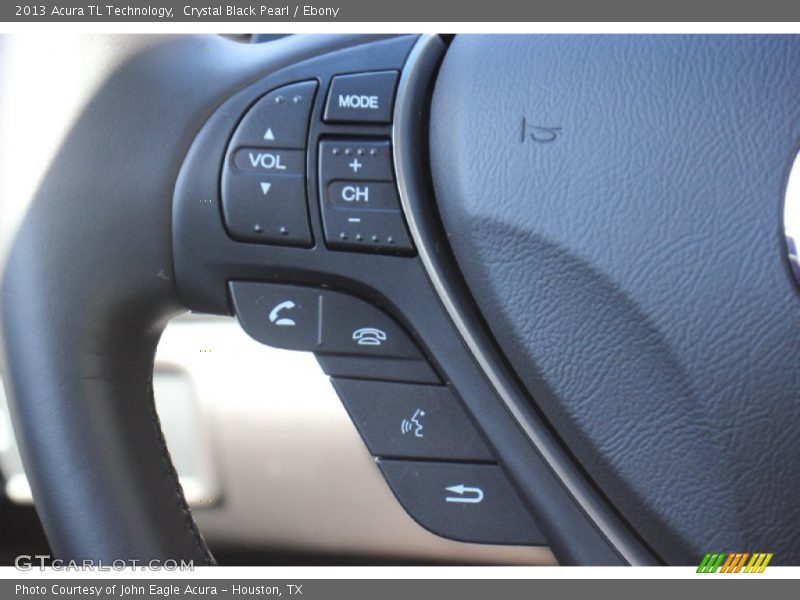 Crystal Black Pearl / Ebony 2013 Acura TL Technology