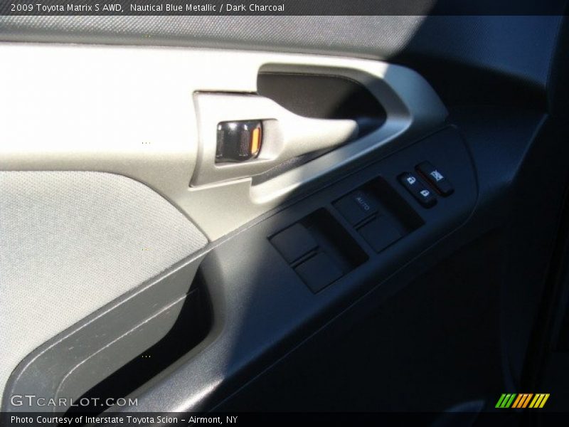 Nautical Blue Metallic / Dark Charcoal 2009 Toyota Matrix S AWD