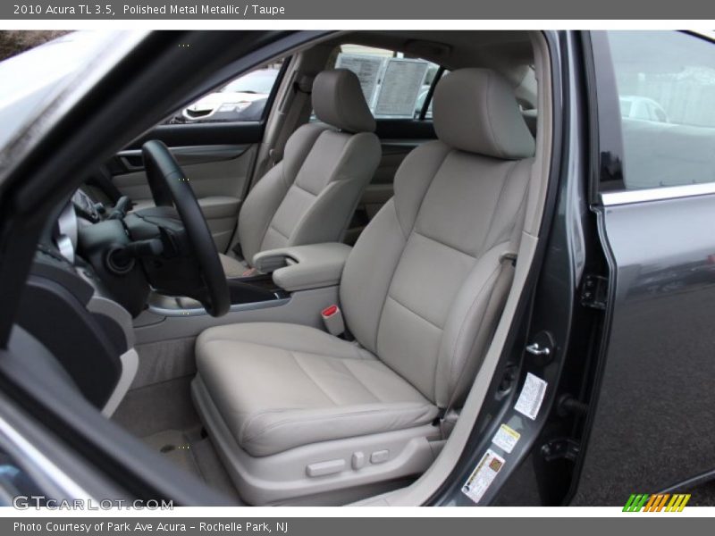Polished Metal Metallic / Taupe 2010 Acura TL 3.5