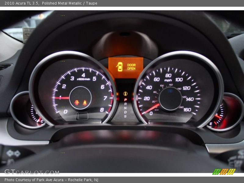 Polished Metal Metallic / Taupe 2010 Acura TL 3.5