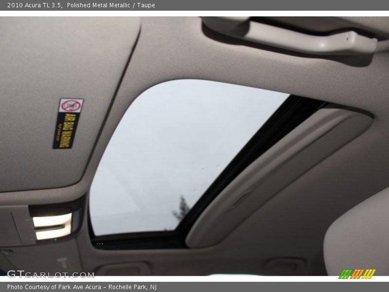 Polished Metal Metallic / Taupe 2010 Acura TL 3.5