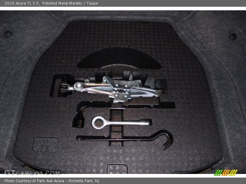 Polished Metal Metallic / Taupe 2010 Acura TL 3.5