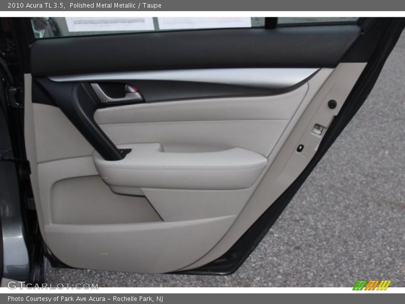 Polished Metal Metallic / Taupe 2010 Acura TL 3.5