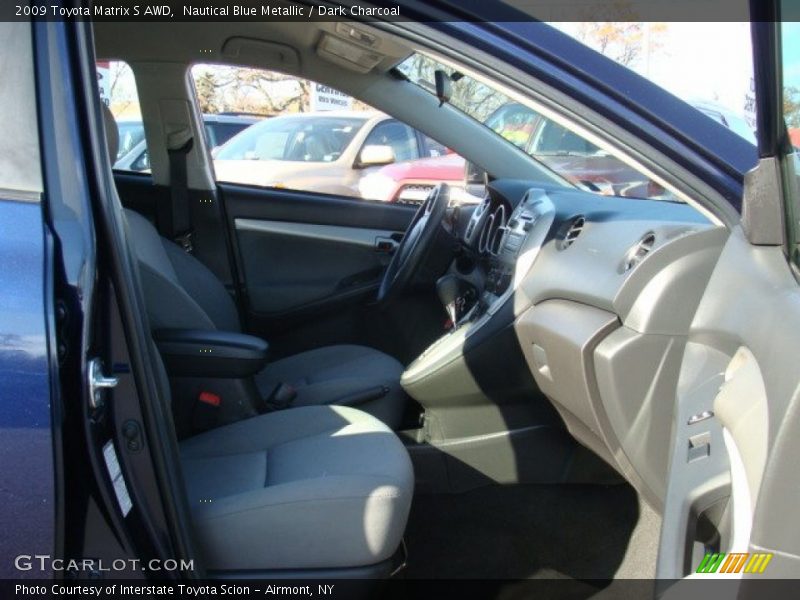 Nautical Blue Metallic / Dark Charcoal 2009 Toyota Matrix S AWD