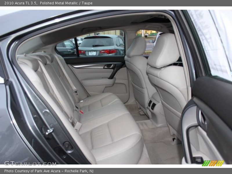 Polished Metal Metallic / Taupe 2010 Acura TL 3.5