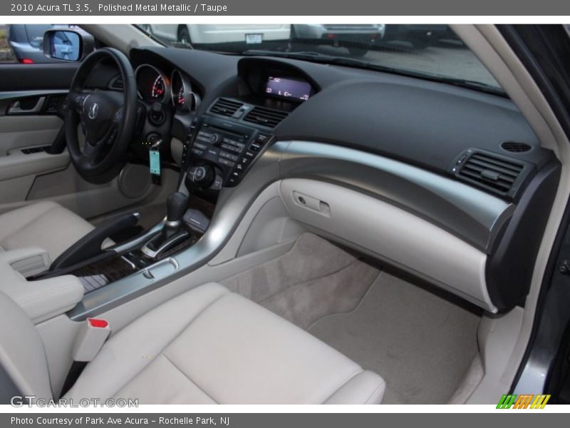 Polished Metal Metallic / Taupe 2010 Acura TL 3.5