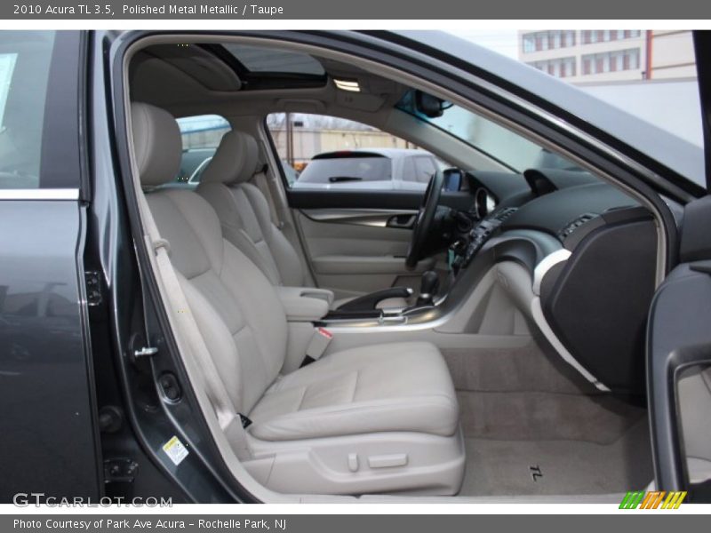 Polished Metal Metallic / Taupe 2010 Acura TL 3.5