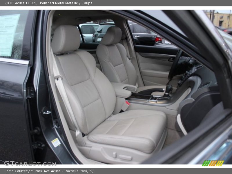 Polished Metal Metallic / Taupe 2010 Acura TL 3.5