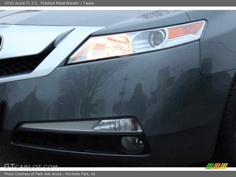 Polished Metal Metallic / Taupe 2010 Acura TL 3.5