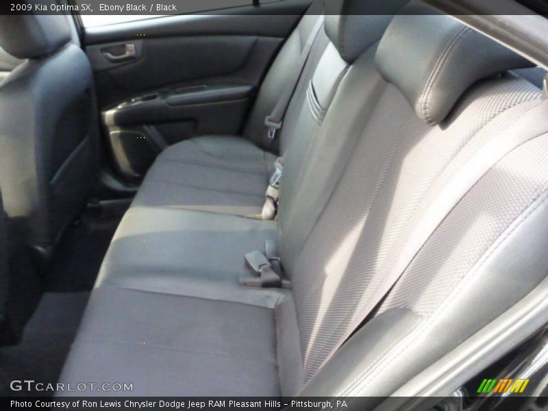 Ebony Black / Black 2009 Kia Optima SX