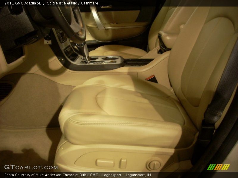 Gold Mist Metallic / Cashmere 2011 GMC Acadia SLT