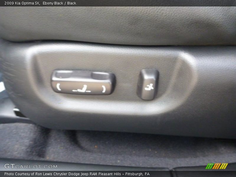 Ebony Black / Black 2009 Kia Optima SX