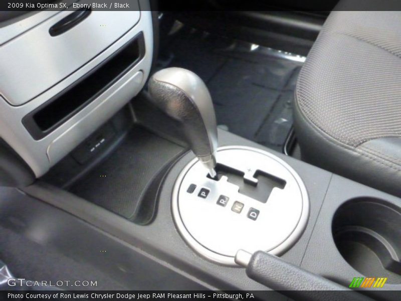 Ebony Black / Black 2009 Kia Optima SX