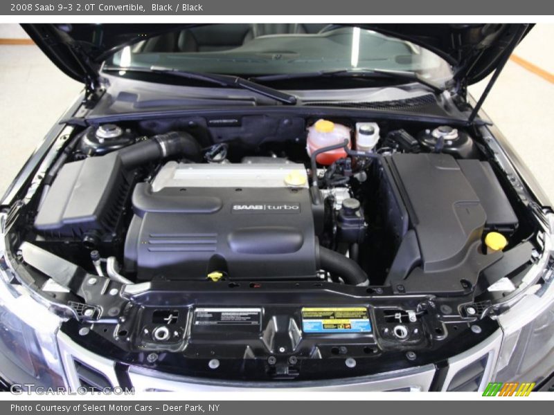  2008 9-3 2.0T Convertible Engine - 2.0 Liter Turbocharged DOHC 16-Valve 4 Cylinder