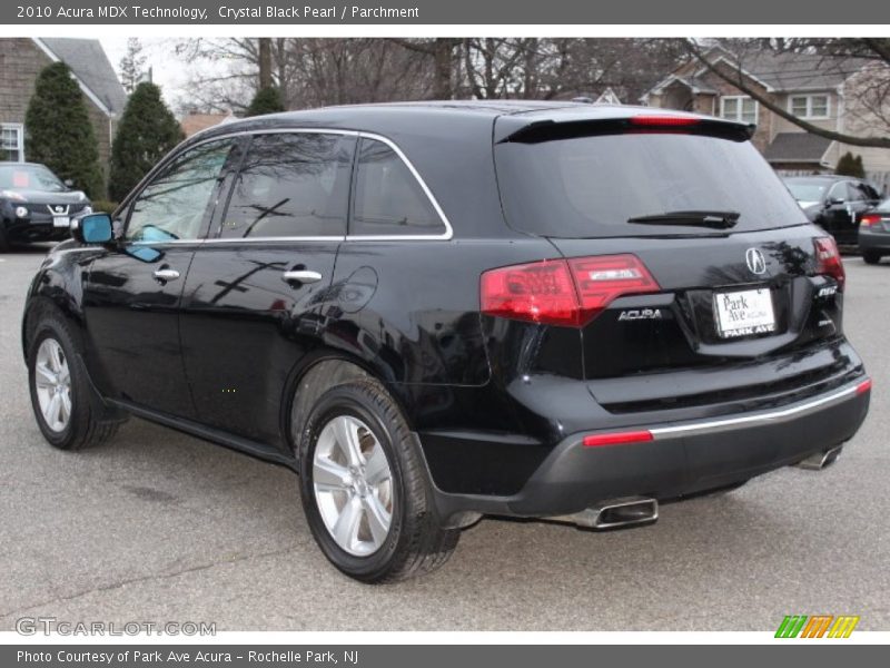 Crystal Black Pearl / Parchment 2010 Acura MDX Technology