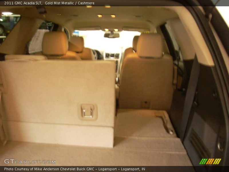 Gold Mist Metallic / Cashmere 2011 GMC Acadia SLT