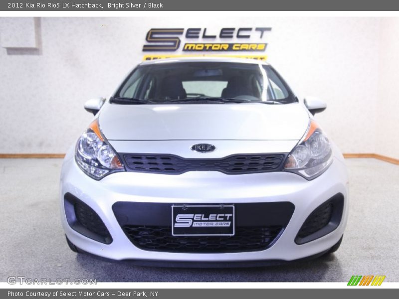 Bright Silver / Black 2012 Kia Rio Rio5 LX Hatchback