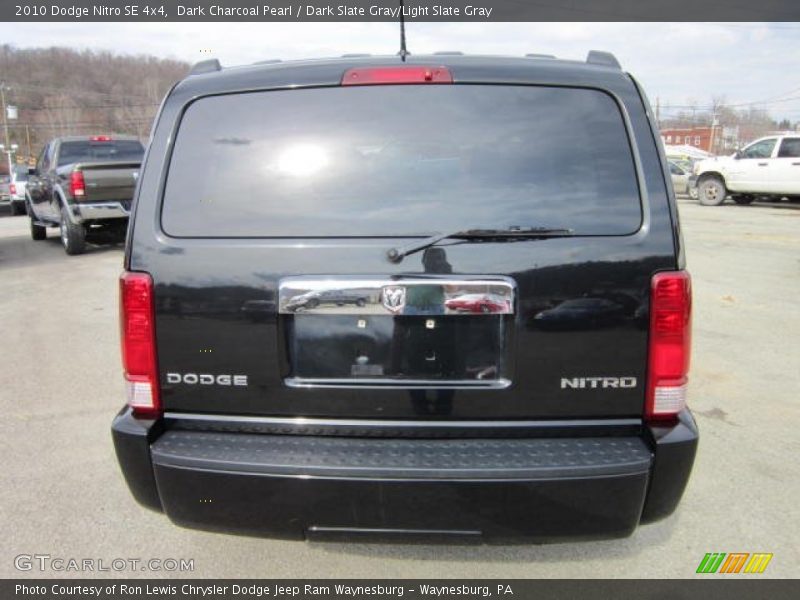 Dark Charcoal Pearl / Dark Slate Gray/Light Slate Gray 2010 Dodge Nitro SE 4x4