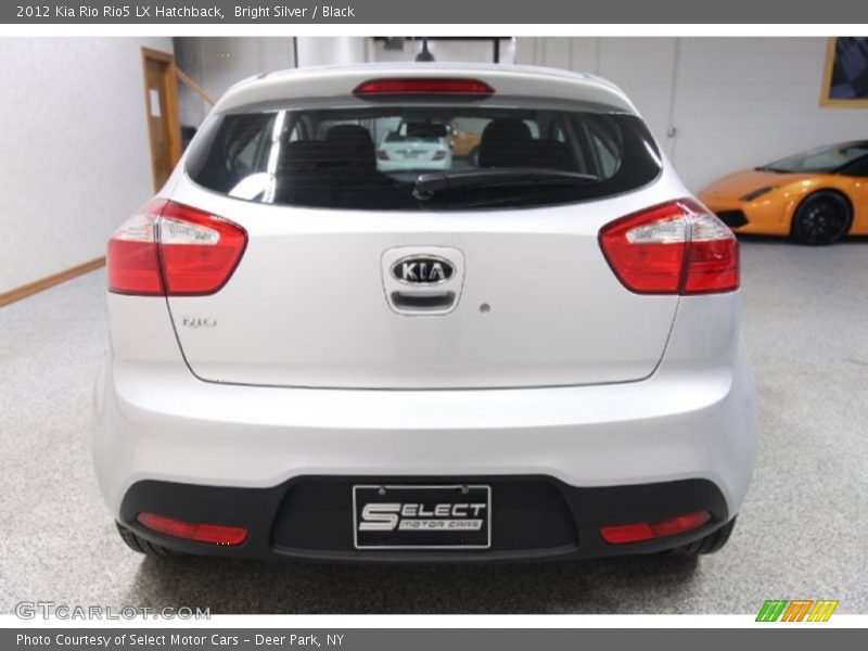 Bright Silver / Black 2012 Kia Rio Rio5 LX Hatchback