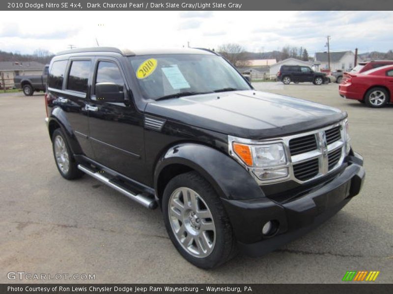 Dark Charcoal Pearl / Dark Slate Gray/Light Slate Gray 2010 Dodge Nitro SE 4x4