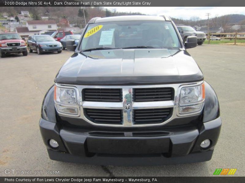 Dark Charcoal Pearl / Dark Slate Gray/Light Slate Gray 2010 Dodge Nitro SE 4x4