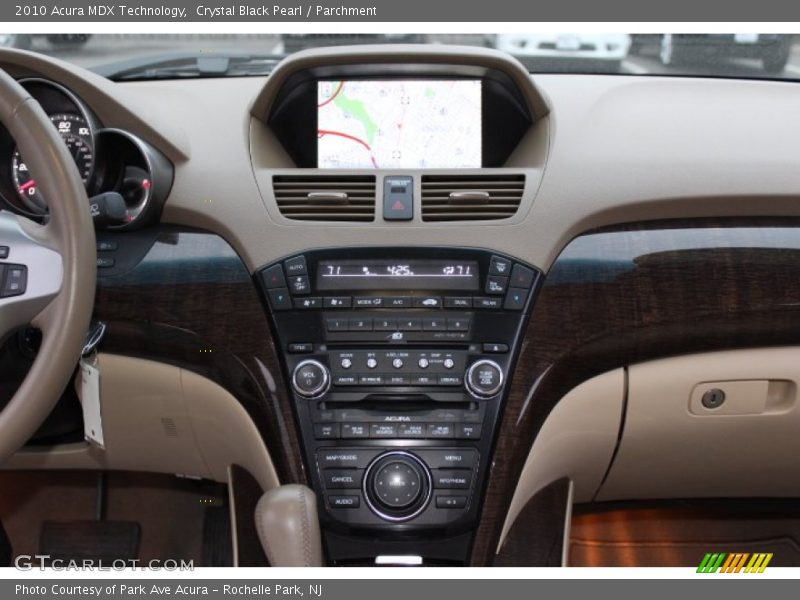 Crystal Black Pearl / Parchment 2010 Acura MDX Technology