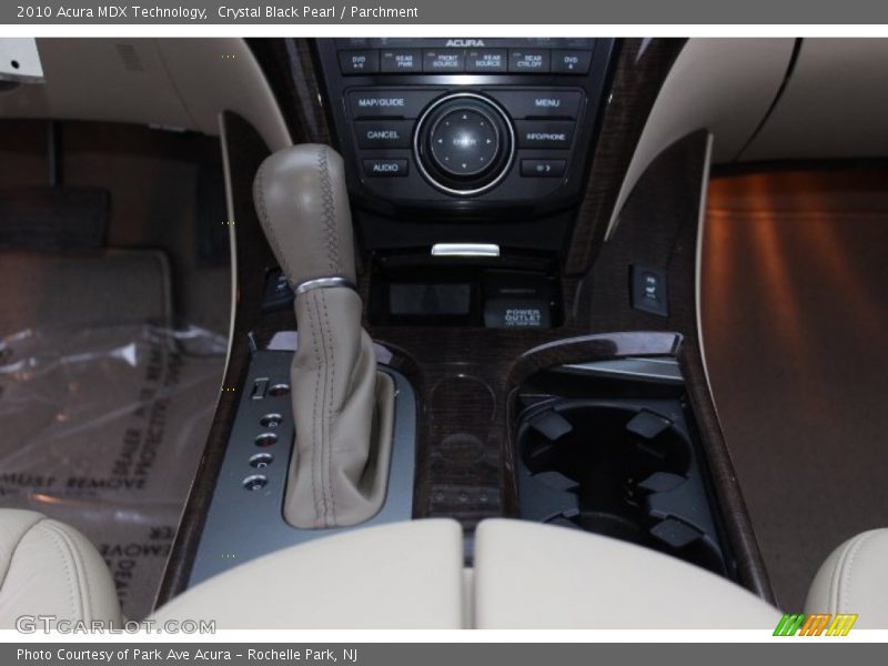 Crystal Black Pearl / Parchment 2010 Acura MDX Technology